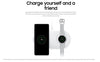 Samsung DUO Wireless Qi Fast Charging Pad with Mains Adapter - Black - EP-P5200TBEGGB