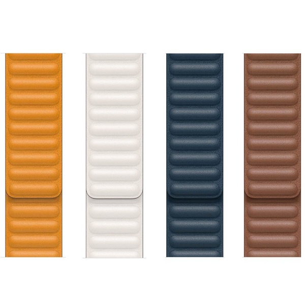Apple Leather Link Watch Strap | All Case Sizes - 5 Colours