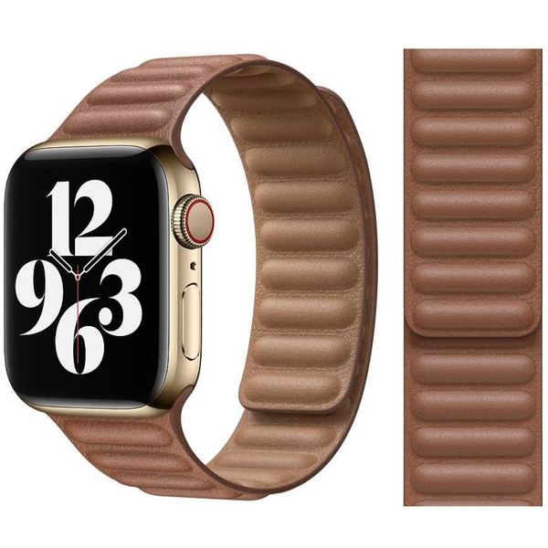 Apple Leather Link Watch Strap | All Case Sizes - 5 Colours