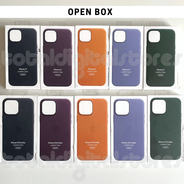 Apple Leather Case with MagSafe for iPhone 13 / 13 Pro / 13 Pro Max / 13 Mini (Open Box)