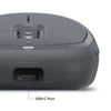 Zagg Pro mouse Wireless Mouse & Wireless Charge Pad - Charcoal - 109910230