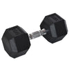 Hex Dumbbells at Home Weights for Strength Training | Iron, Rubber, Non-Slip