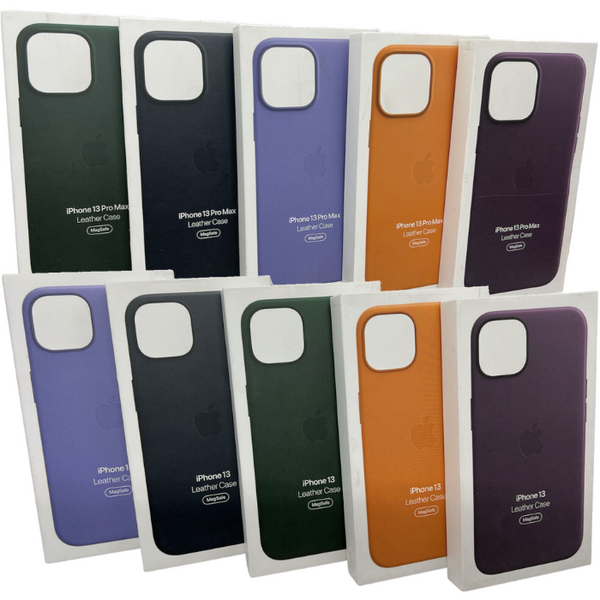 Apple Leather Case with MagSafe for iPhone 13 / 13 Pro / 13 Pro Max / 13 Mini (Open Box)