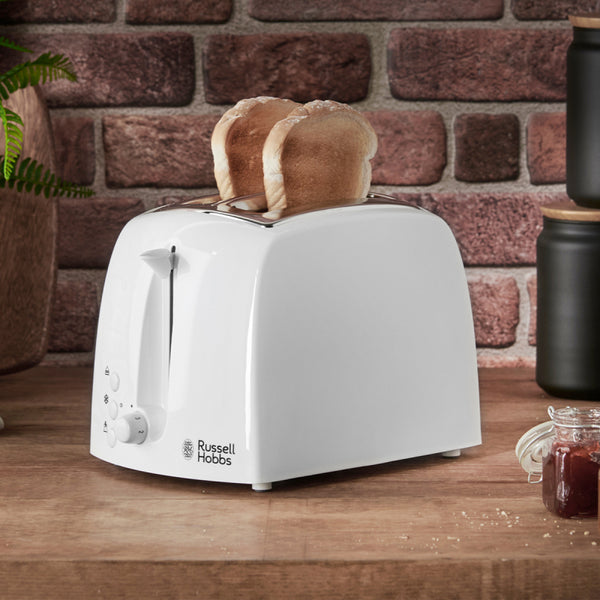 Russell Hobbs Textures 2 Slice Toaster With Wide Slots - 2164