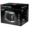 Russell Hobbs Inspire 2 Slice Toaster With Extra Lift - Black -  24371