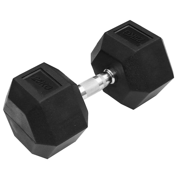 Hex Dumbbells at Home Weights for Strength Training | Iron, Rubber, Non-Slip