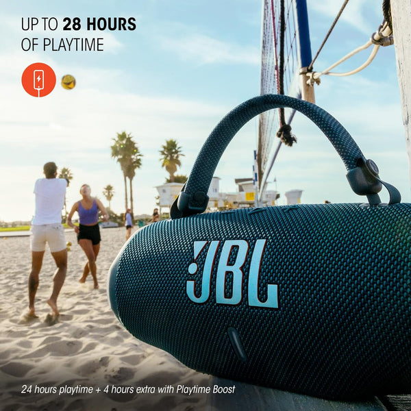 JBL Charge 6 Wireless Portable Bluetooth Speaker, 28hr Playtime, IP68 Waterproof with AI Sound Boost