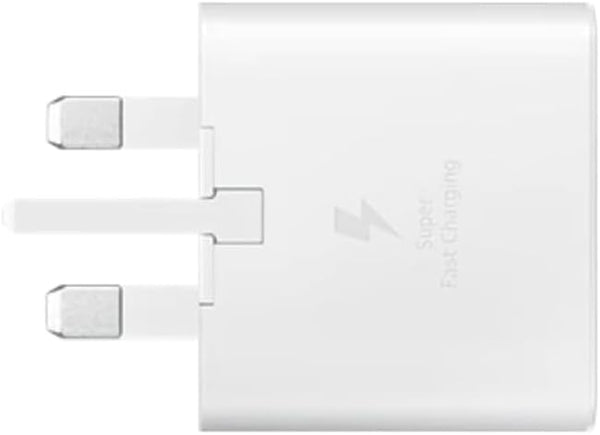 Samsung Galaxy Official 25W Super Fast Charging Travel Adapter - EP-TA800NWEGGB