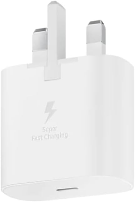Samsung Galaxy Official 25W Super Fast Charging Travel Adapter - EP-TA800NWEGGB