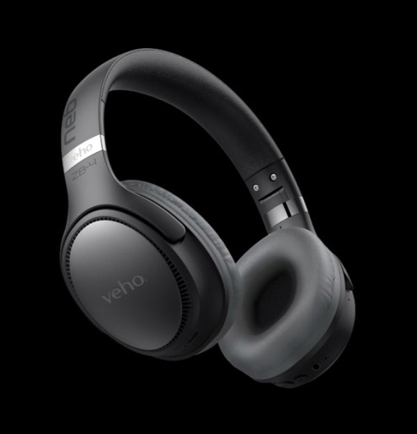 Veho ZB-4 NEB Wireless Bluetooth Headphones with Mic - VEP-465-NEB-A