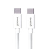 Groov-e USB-C Wall Charger 25W with USB-C to USB-C Cable - White - GVMA112WE