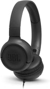 JBL Tune 500 Wired On-Ear Lightweight Headphones with Microphone