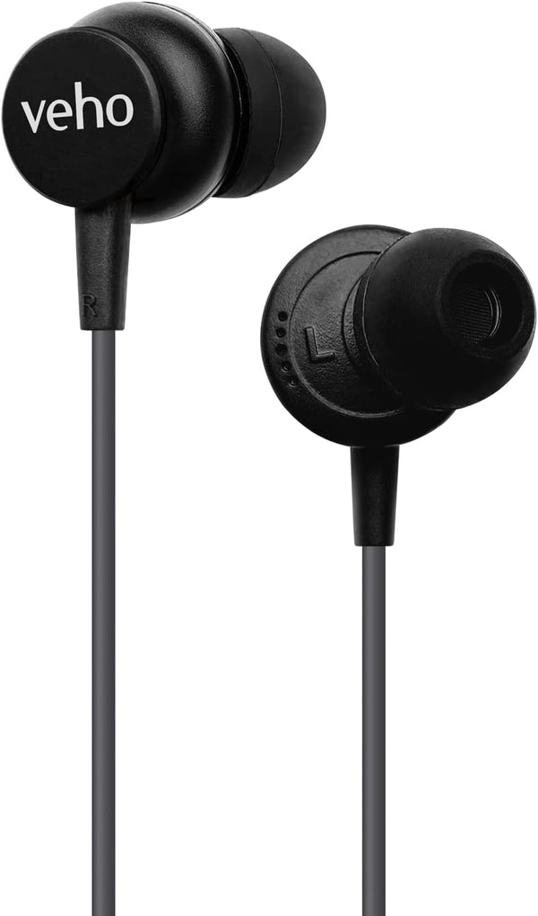 Veho Z-3 Wired In Ear Noise Isolating Earphones with Mic - VEP-10