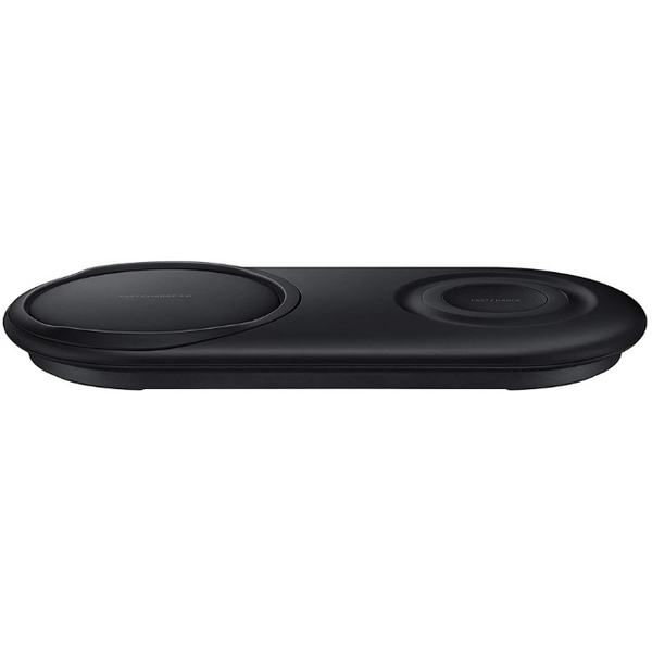 Samsung DUO Wireless Qi Fast Charging Pad with Mains Adapter - Black - EP-P5200TBEGGB