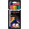 Stabilo Arty Pen 68 Brush Premium Fibre-Tip Pen with Brush Tip 10pk - 568/10-21-20