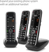Gigaset Life Cordless Premium Senior Phone (No Answer Machine) - Black - E794