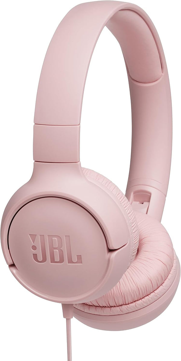 JBL Tune 500 Wired On-Ear Lightweight Headphones with Microphone