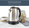 Lloytron KitchenPerfected 1.8Ltr 360 3Kw Fast Boil Cordless Kettle - Brushed Steel - E1626BS