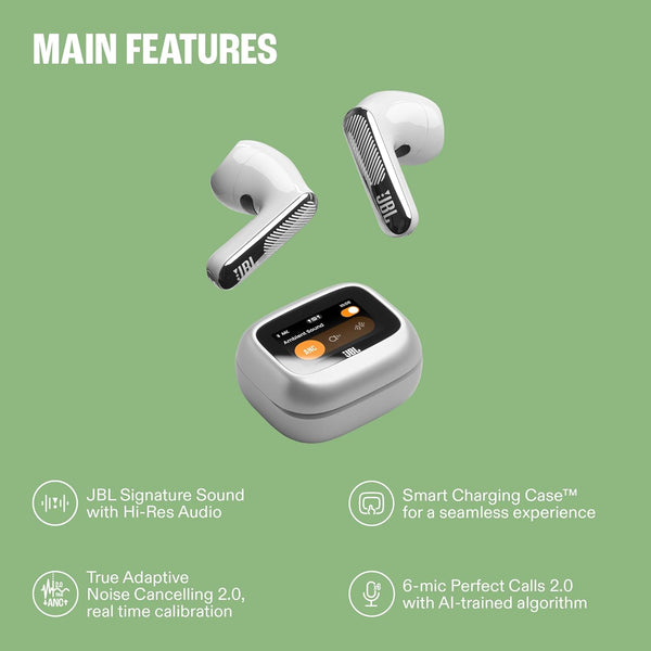 JBL Live Flex 4 True Wireless Bud Bluetooth Headphones TWS Noise Cancelling