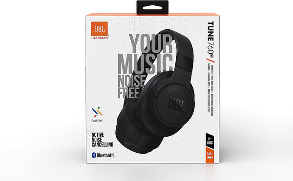 JBL Tune 760NC Wired and Wireless Over-Ear Headphones with Microphone