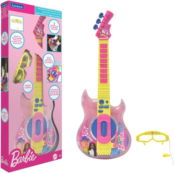 Lexibook Electronic Guitar & Glasses with Microphone | 3 Years + - K260