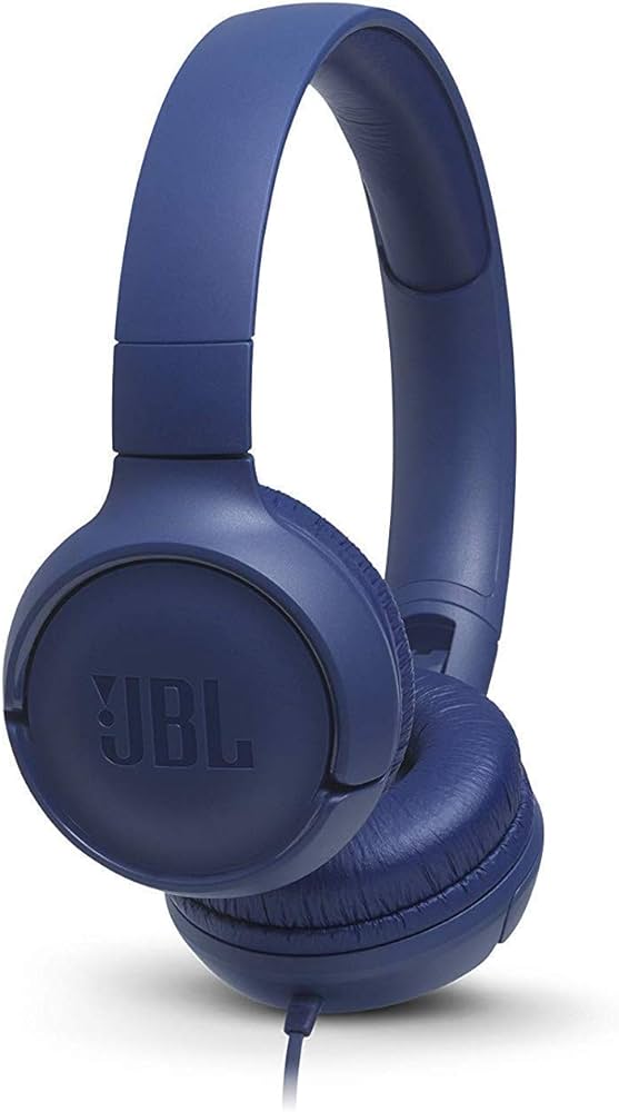 JBL Tune 500 Wired On-Ear Lightweight Headphones with Microphone
