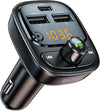 Groov-e Tune Play Bluetooth Car FM Transmitter with USB Charging Ports - GVMA131BK