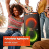 JBL Partybox Club 120 Portable Bluetooth Party Speaker | Handle, Splashproof, Lights, 18h Playtime - Black