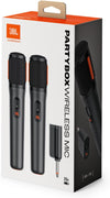 JBL PartyBox Digital Wireless Microphones for PartyBox Speakers with Wireless Dongle - Black