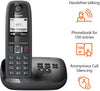 Gigaset AS405A Advanced Cordless Home Phone with Answer Machine and Call Block - Single, Duo & Trio