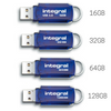 Integral Courier USB 2.0 Flash Drive Storage Pen - 16GB 32GB 64GB 128GB