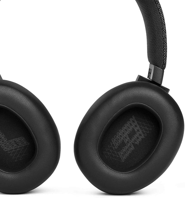 JBL Live 660NC Wireless Over Ear Bluetooth Headphones with Active Noise Cancelling - Black