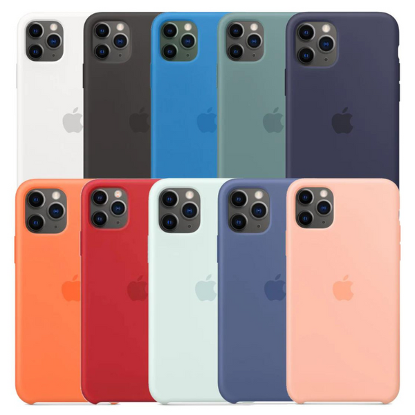 Apple Silicone Case for iPhone 11 / 11 Pro / 11 Pro Max - 10 Colours