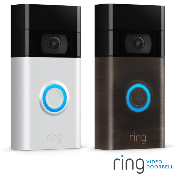 Ring Video Doorbell 720P Camera WiFi Motion, Two Way Audio Monitor 1st Gen - 3 Colours (Grade A: Return)
