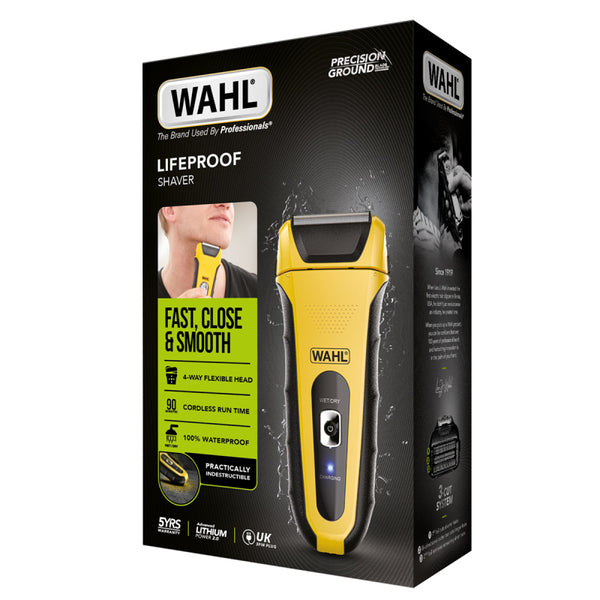 Wahl Lifeproof Cordless Wet/Dry Electric Rechargeable Shaver - 7061-117