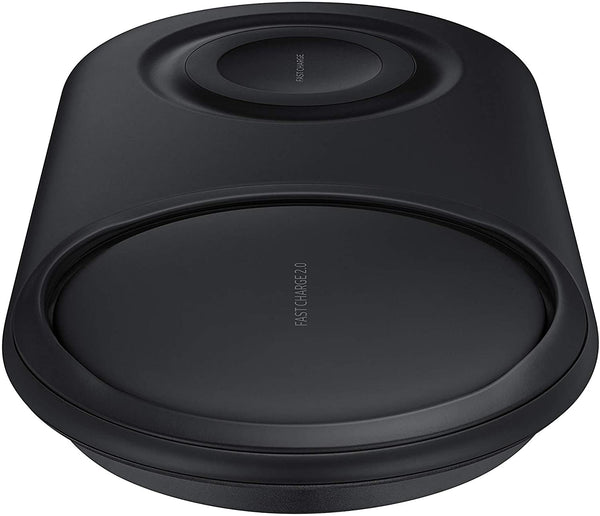 Samsung DUO Wireless Qi Fast Charging Pad with Mains Adapter - Black - EP-P5200TBEGGB