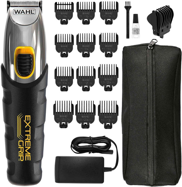 Wahl Extreme Grip Cordless Rechargeable Beard Trimmer Kit - 9893-1917