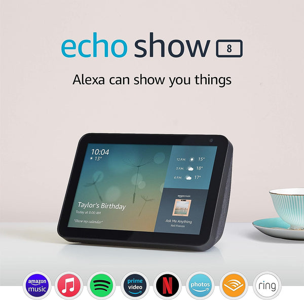 Amazon Echo Show 8 Smart Display with Alexa (2019, 1st Gen)