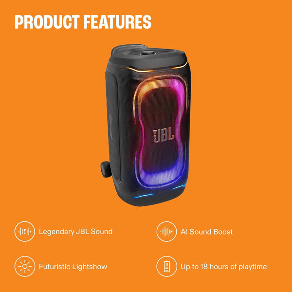 JBL PartyBox 330 Portable Bluetooth Speaker with Handle & Lightshow