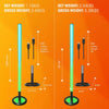 JBL PartyLight Stick | Portable Bluetooth Party Light Bar for PartyBox Speakers, 360° RGB LED, 8h Battery