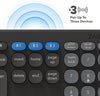 ZAGG Multi-pairing Full Size Keyboard with Wireless Charging - 103211030