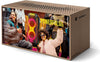JBL PartyBox 710 Portable Indoor and Outdoor Party Speaker with Built-In Lights, IPX4 Splashproof Design and Wheels - Black