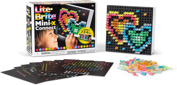 Lite Brite Mini-X Connect Colour LED Drawing Board - 02322