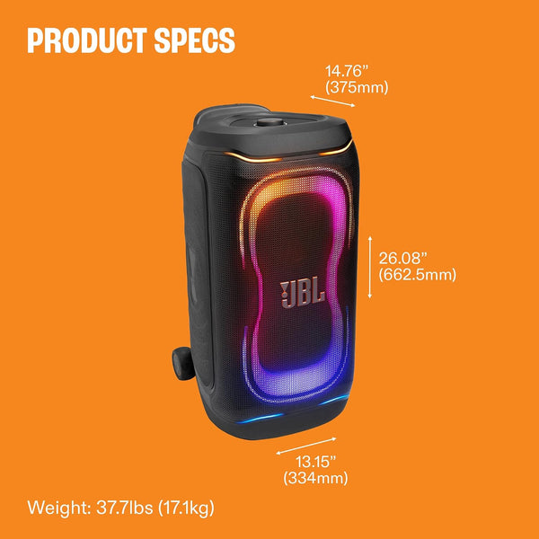 JBL PartyBox 330 Portable Bluetooth Speaker with Handle & Lightshow