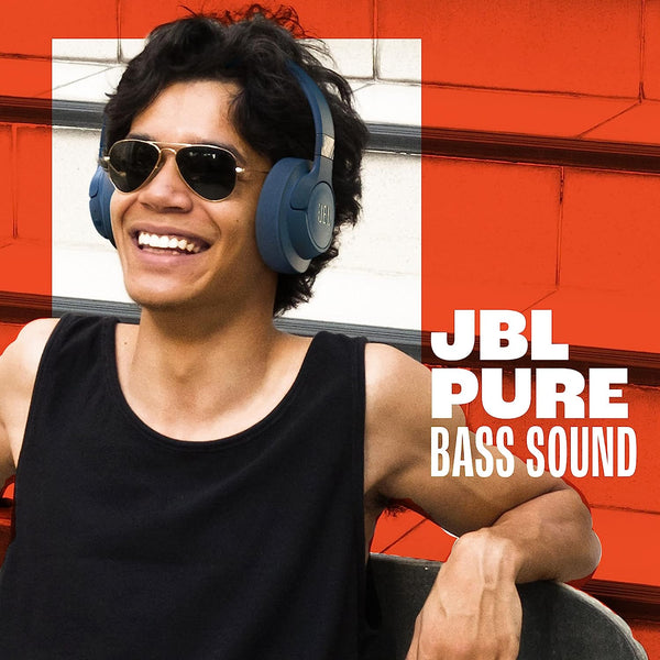 JBL Tune 720BT Wireless On-Ear Headphones with Bluetooth 5.3, Hands-Free Calls and Audio Cable