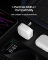 Belkin BoostCharge 20W Cubic Wall Charger USB-C Power Delivery Fast Charging - White