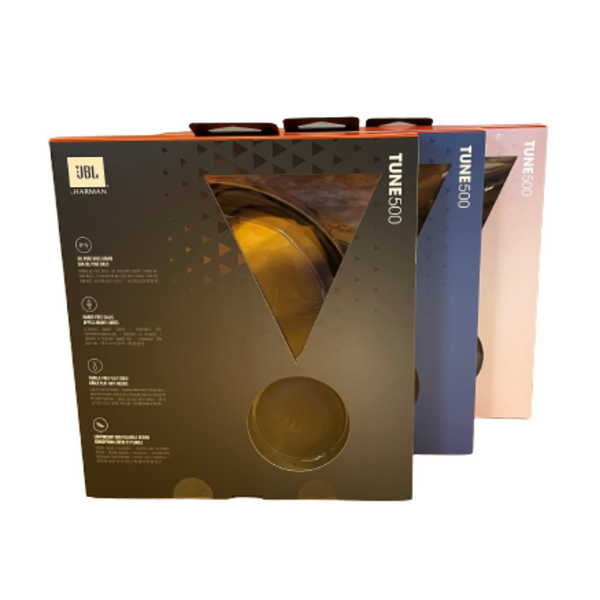 JBL Tune 500 Wired On-Ear Lightweight Headphones with Microphone