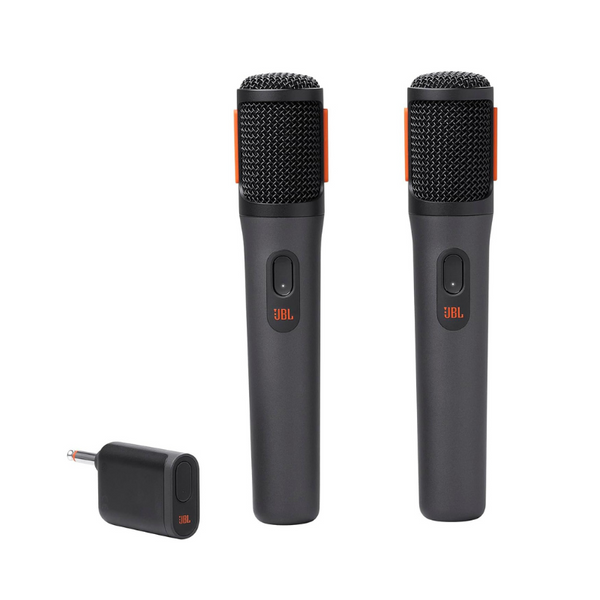 JBL PartyBox Digital Wireless Microphones for PartyBox Speakers with Wireless Dongle - Black