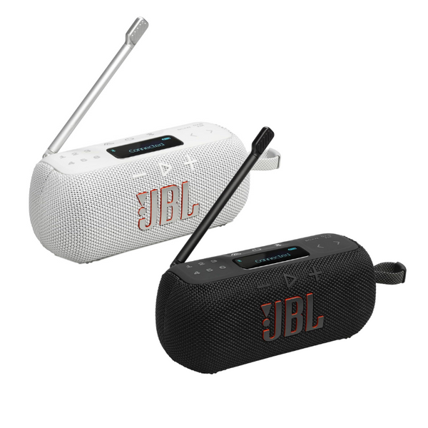 JBL Tuner 3 Portable DAB/DAB+/FM Bluetooth Radio with 6 Presets, Up to 15h Playtime