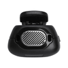 JBL Quantum Stream Wireless Wearable Streaming Microphone with Lightning Dongle for Apple Devices, 24 Hours of Recording Time - Black